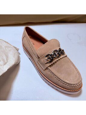 NYDJ Women's Owens Loafers in Cashmere Size 11